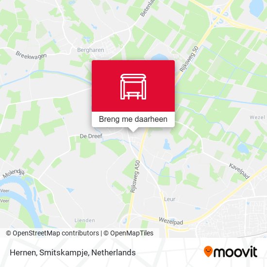 Hernen, Smitskampje kaart