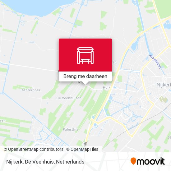 Nijkerk, De Veenhuis kaart
