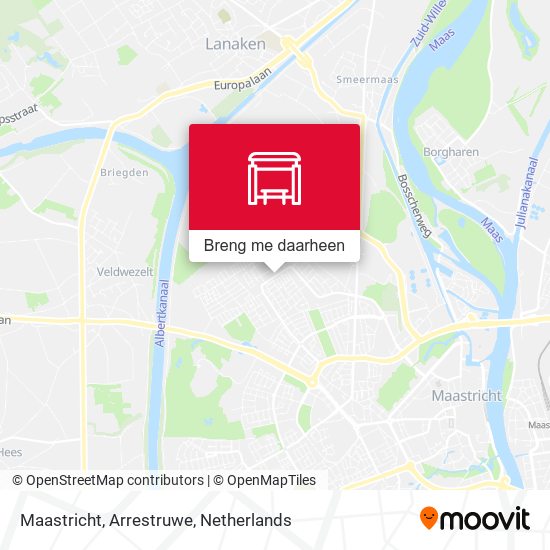 Maastricht, Arrestruwe kaart