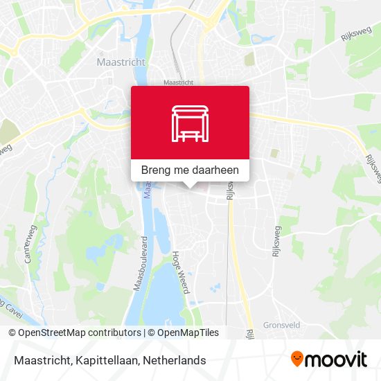 Maastricht, Kapittellaan kaart