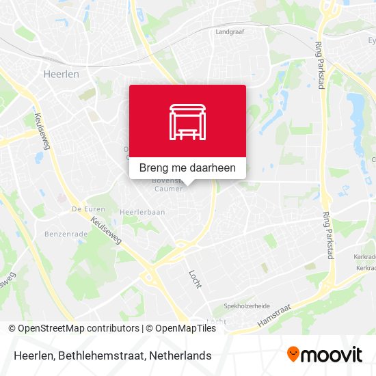 Heerlen, Bethlehemstraat kaart