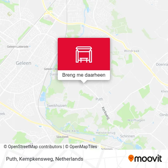 Puth, Kempkensweg kaart