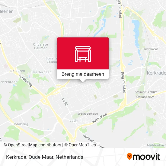 Kerkrade, Oude Maar kaart