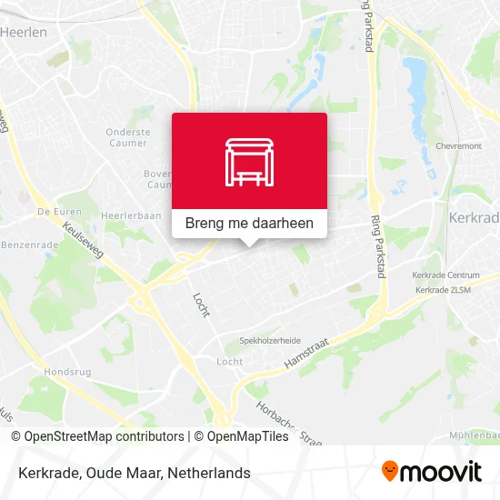Kerkrade, Oude Maar kaart