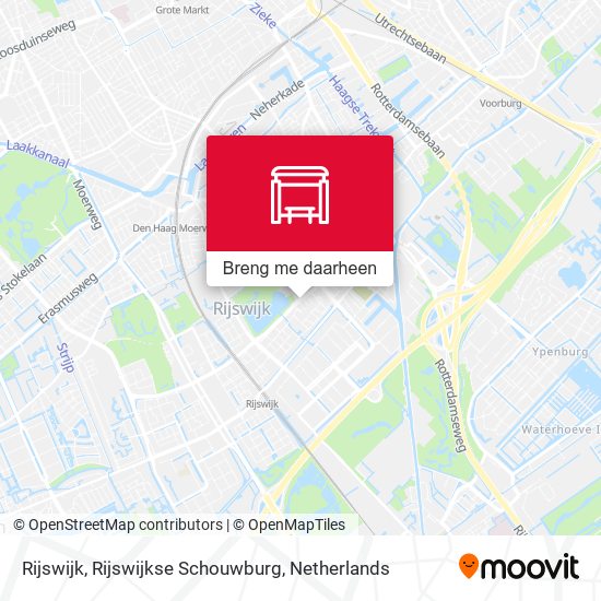 Rijswijk, Rijswijkse Schouwburg kaart