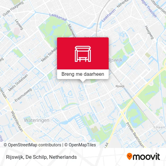 Rijswijk, De Schilp kaart