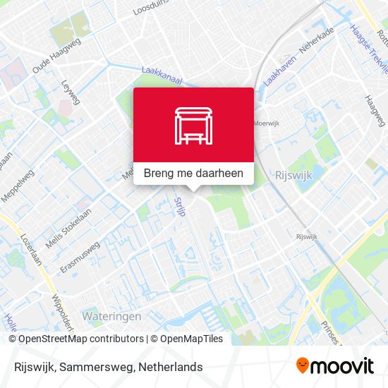 Rijswijk, Sammersweg kaart