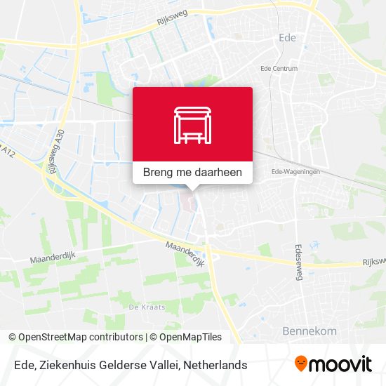 Ede, Ziekenhuis Gelderse Vallei kaart