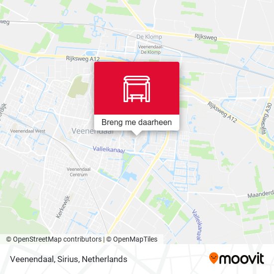 Veenendaal, Sirius kaart