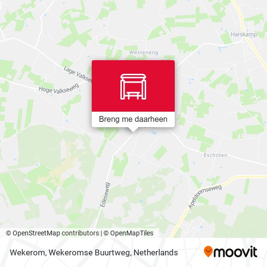 Wekerom, Wekeromse Buurtweg kaart