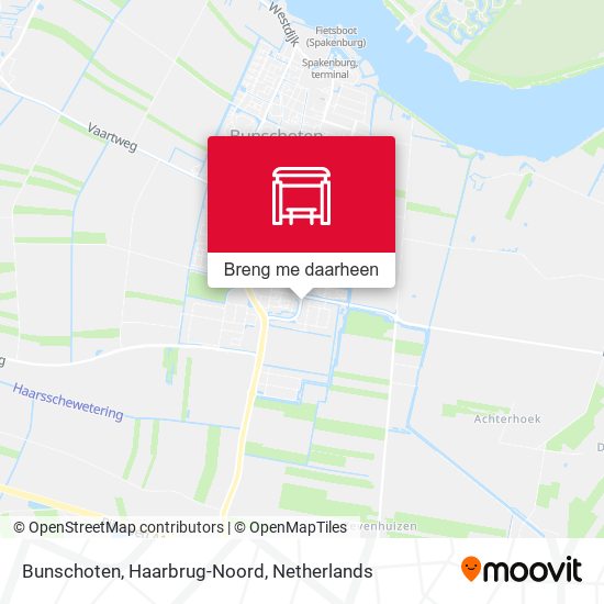 Bunschoten, Haarbrug-Noord kaart
