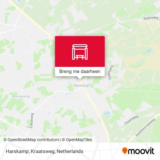 Harskamp, Kraatsweg kaart