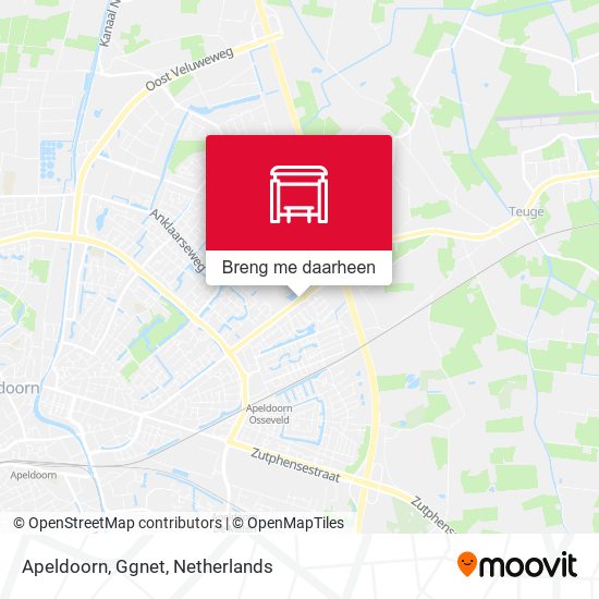 Apeldoorn, Ggnet kaart