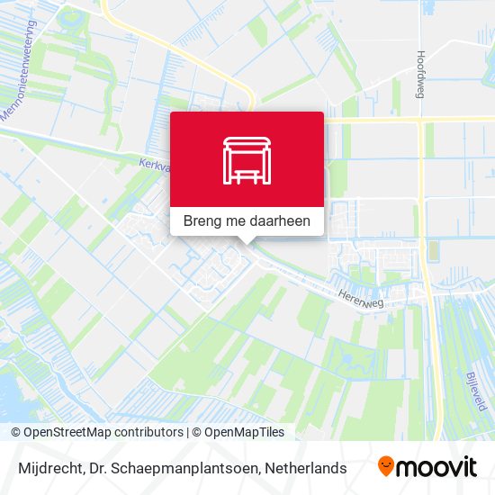 Mijdrecht, Dr. Schaepmanplantsoen kaart