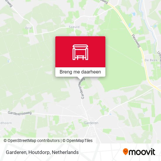 Garderen, Houtdorp kaart