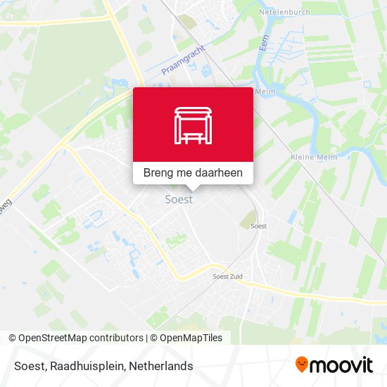 Soest, Raadhuisplein kaart