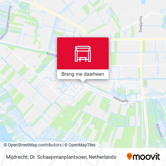 Mijdrecht, Dr. Schaepmanplantsoen kaart