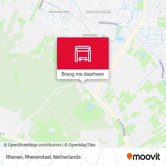 Rhenen, Rhenendael kaart