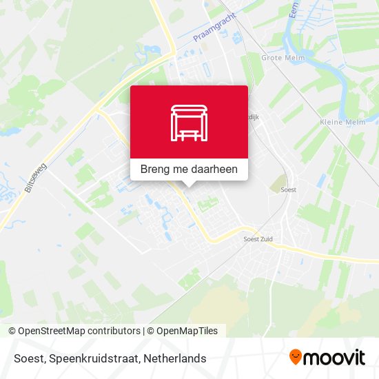 Soest, Speenkruidstraat kaart