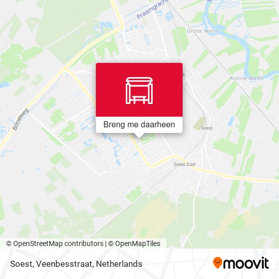 Soest, Veenbesstraat kaart