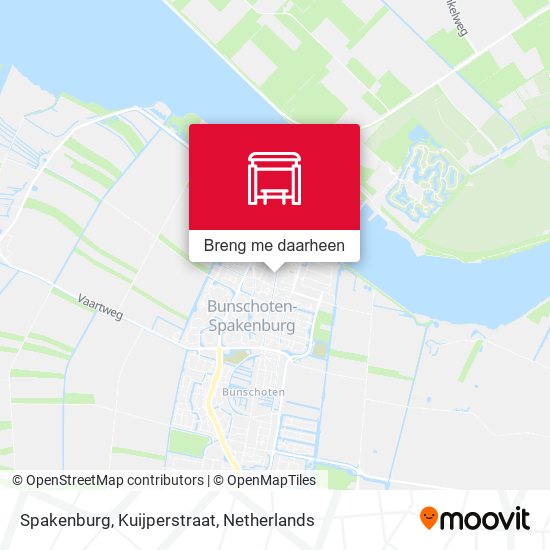 Spakenburg, Kuijperstraat kaart