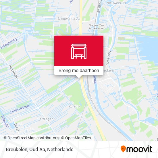 Breukelen, Oud Aa kaart