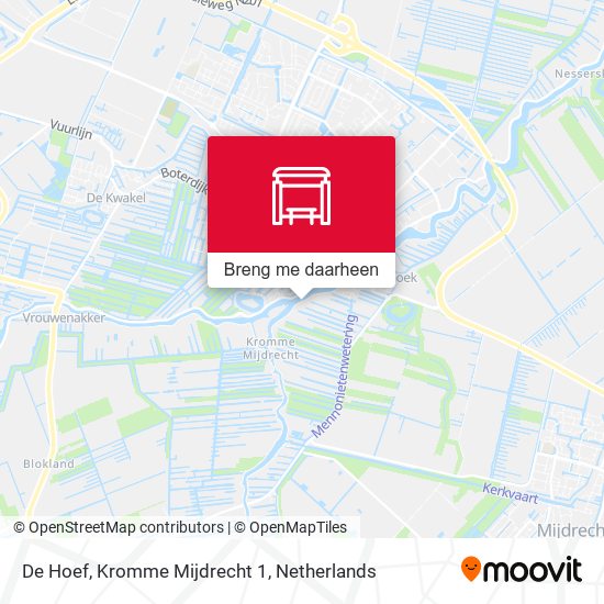 De Hoef, Kromme Mijdrecht 1 kaart