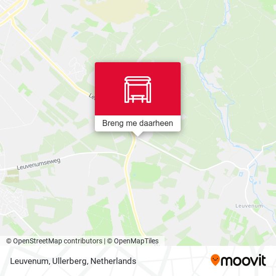 Leuvenum, Ullerberg kaart