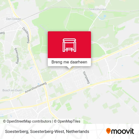 Soesterberg, Soesterberg-West kaart