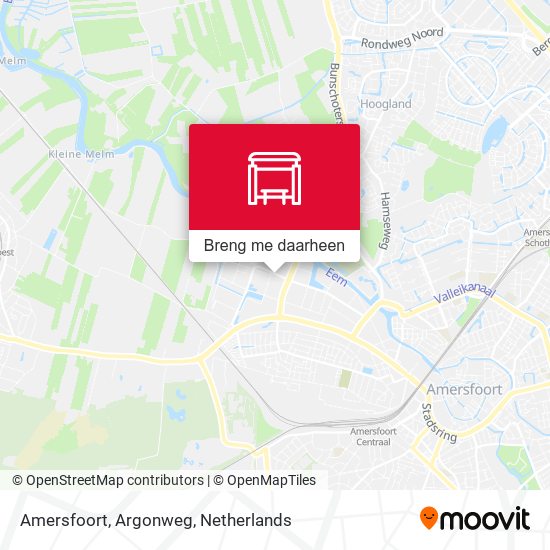 Amersfoort, Argonweg kaart