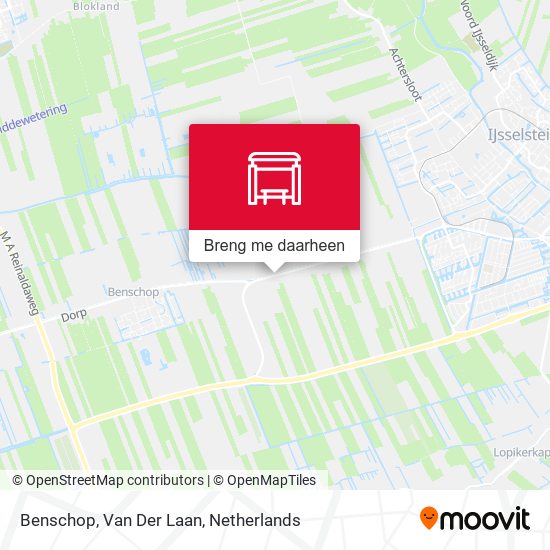 Benschop, Van Der Laan kaart