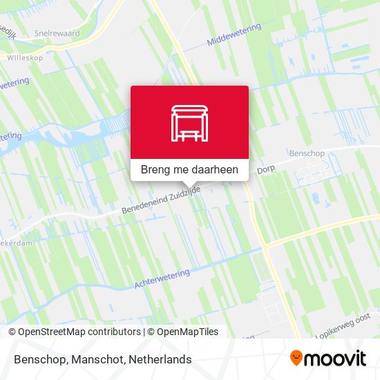 Benschop, Manschot kaart
