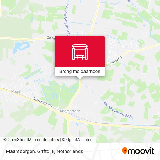 Maarsbergen, Griftdijk kaart