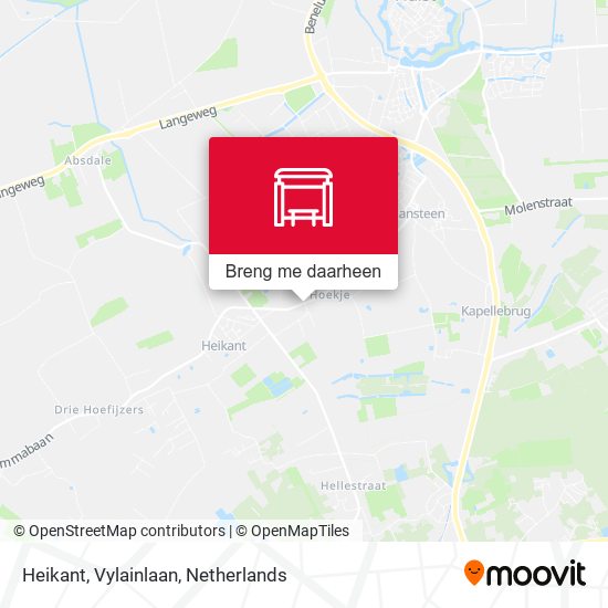Heikant, Vylainlaan kaart