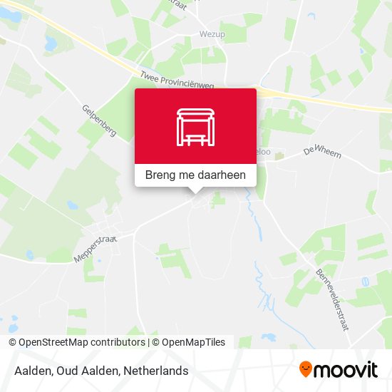 Aalden, Oud Aalden kaart