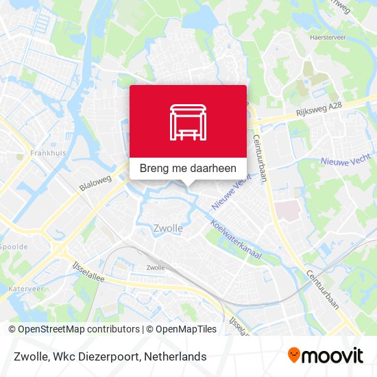 Zwolle, Wkc Diezerpoort kaart
