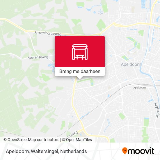 Apeldoorn, Waltersingel kaart