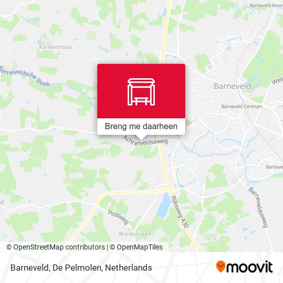 Barneveld, De Pelmolen kaart