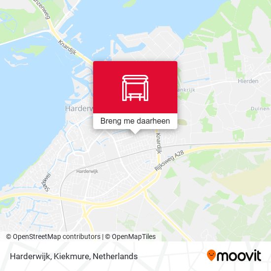 Harderwijk, Kiekmure kaart