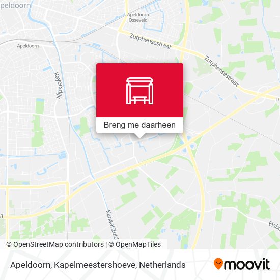 Apeldoorn, Kapelmeestershoeve kaart