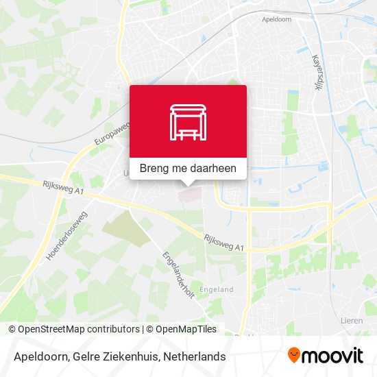 Apeldoorn, Gelre Ziekenhuis kaart