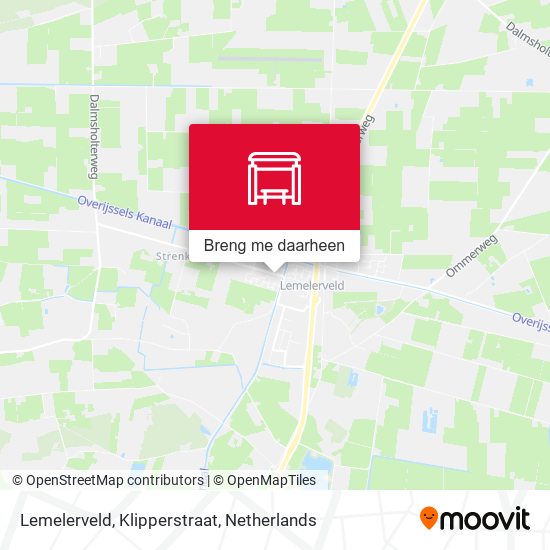 Lemelerveld, Klipperstraat kaart