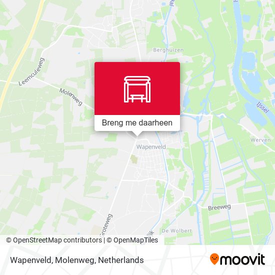 Wapenveld, Molenweg kaart