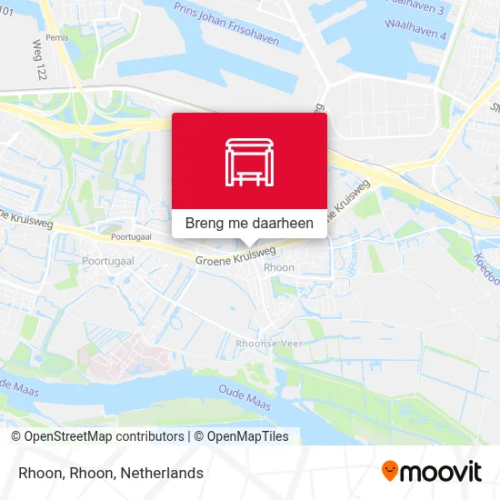 Rhoon, Rhoon kaart