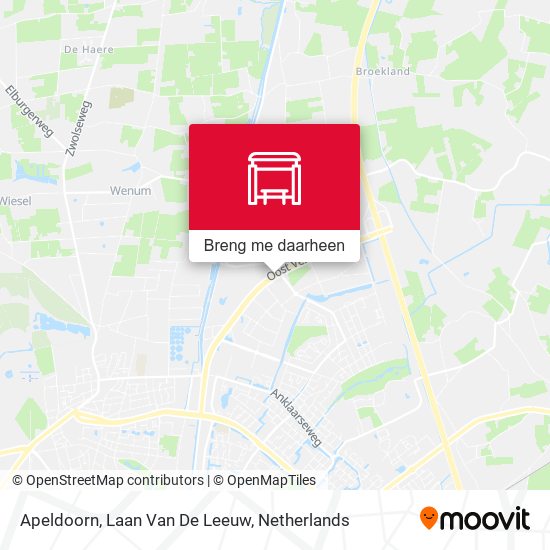 Apeldoorn, Laan Van De Leeuw kaart