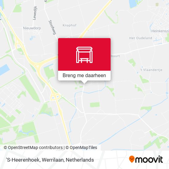 'S-Heerenhoek, Werrilaan kaart