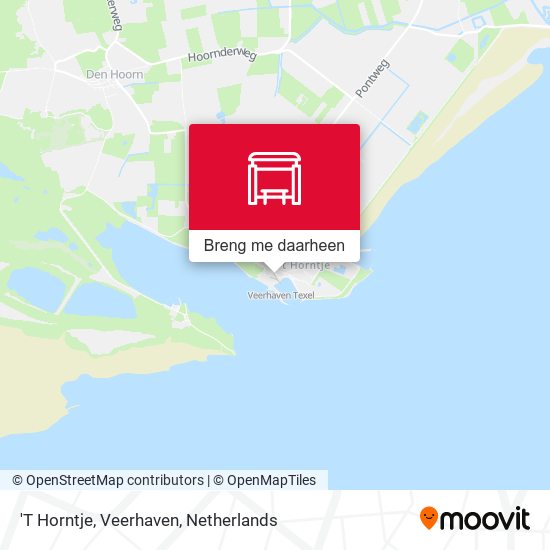 'T Horntje, Veerhaven kaart