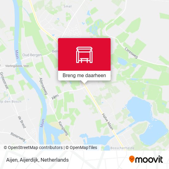 Aijen, Aijerdijk kaart