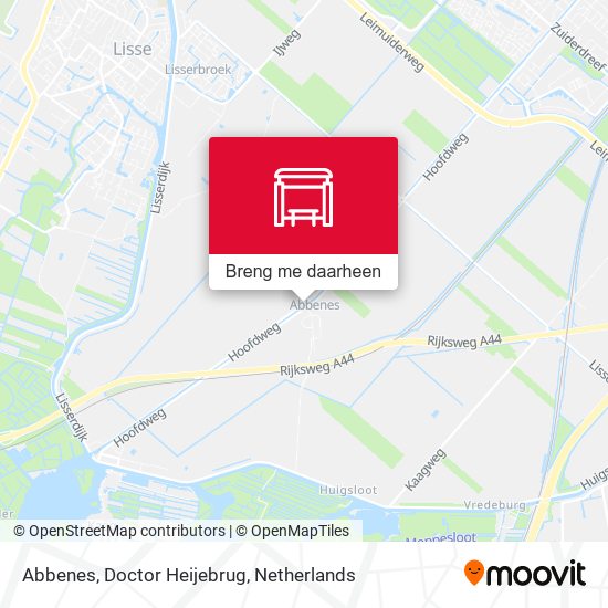 Abbenes, Doctor Heijebrug kaart