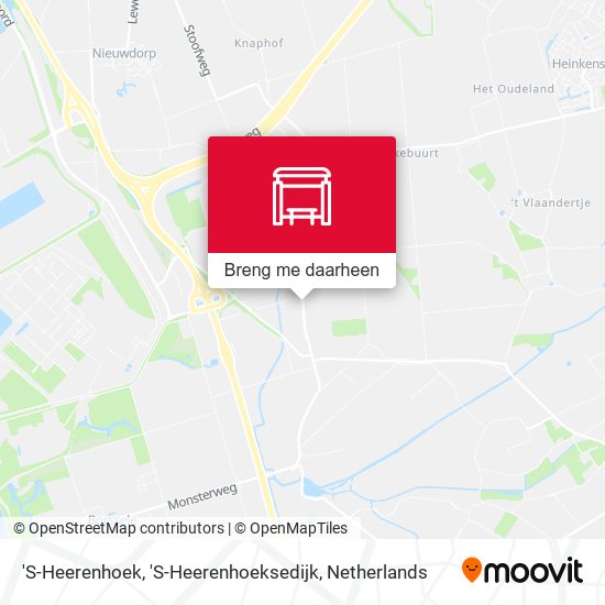 'S-Heerenhoek, 'S-Heerenhoeksedijk kaart